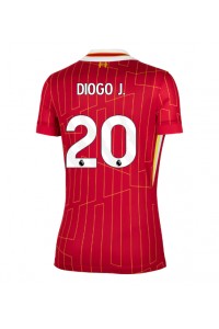 Fotbalové Dres Liverpool Diogo Jota #20 Dámské Domácí Oblečení 2024-25 Krátký Rukáv